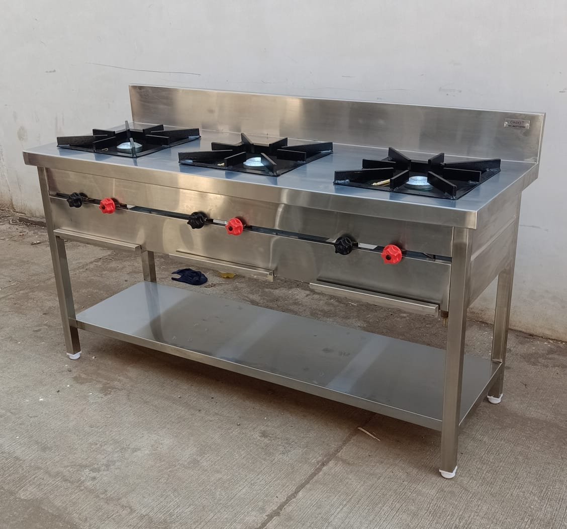 Indian Cooking Range Three Burner