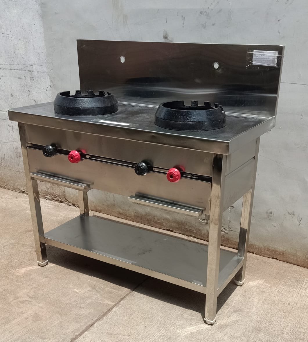 Chinese Cooking Range Two Burner