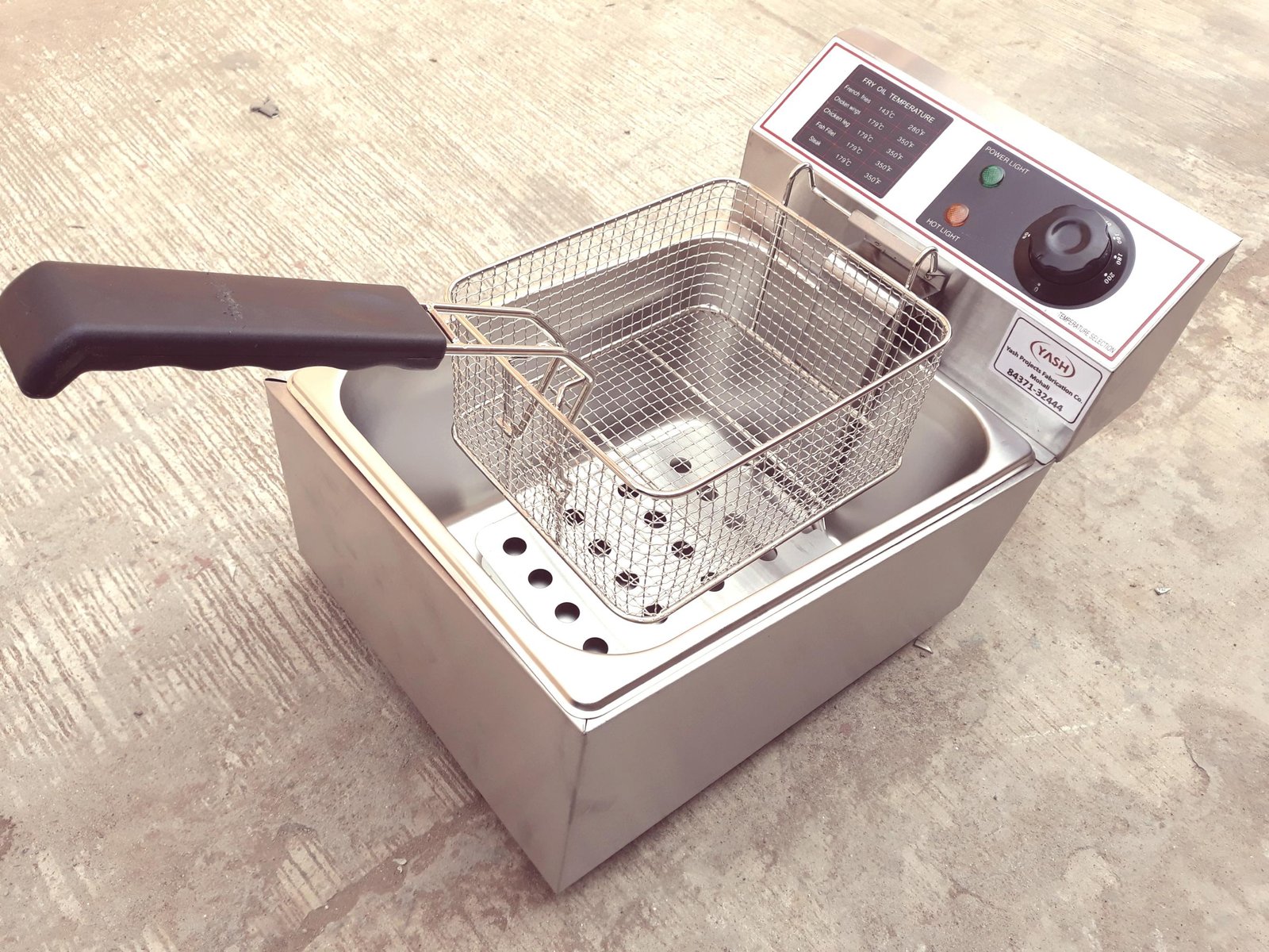 Single Tank Deep Fryer